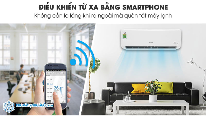 Máy lạnh Panasonic có bền không? Chính sách bảo hành của hãng Panasonic 3 Điều khiển qua Wifi cực tiện nghi