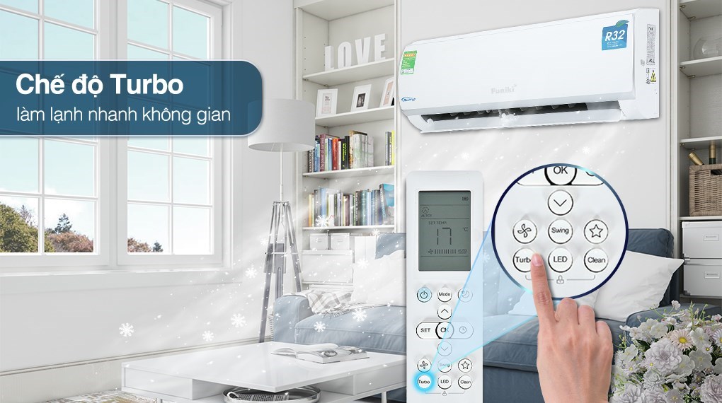 Máy lạnh Funiki Inverter 1 HP HIC09TMM-6 - Công nghệ làm lạnh